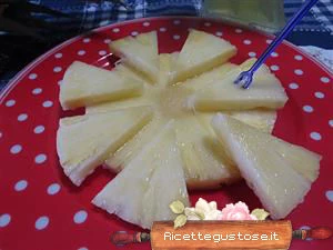 ananas al limoncello ricetta facile