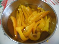 panino cheddar speck cotto peperoni gialli immagine 2