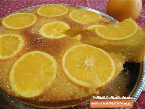 Torta rovesciata all' arancia