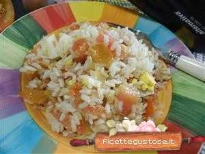 insalata di riso sfizosa al vino dealcolato ricetta