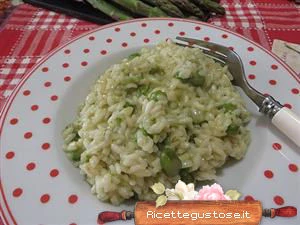 risotto asparagi e fontina ricetta