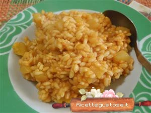 risotto con patate ricetta