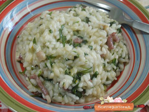 risotto rucola emmenthal