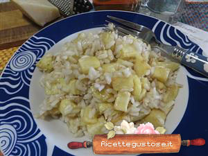 risotto tonno patate fritte ricetta