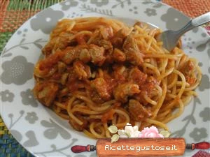 spaghetti ragù di agnello riceta