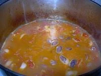 zuppa calamari fagioli borlotti immagine 4