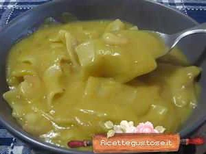 zuppa patate e gamberetti ricetta