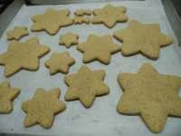 5 foto albero di natale con biscotti allo zenzero