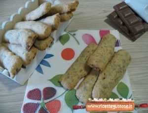 Bastoncini al cioccolato