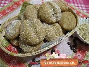 ricetta biscotti nocciole caffe