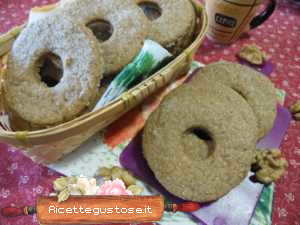 Ciambelline noci e caffe