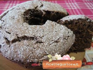 foto di angel cake al cioccolato 
