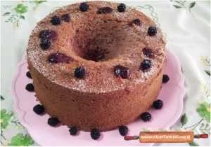 chiffon cake alle more ricetta