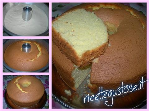 Chiffon cake al succo di arancia rossa