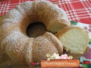 immagine della ciambella albumi e limoncello