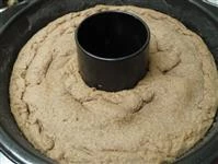 ciambella di frolla cotta in forno