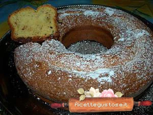 ciambellone cioccolato e panna ricetta