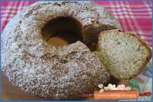 ciambellone alla menta fragola