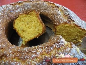 ciambellone mandorle e polvere di mandarino tang gold ricetta