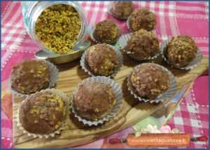 bon bon cioccolato bianco polline dei fiori ricetta