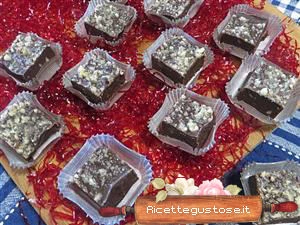 cioccolatini cioccolato e nocciole ricetta