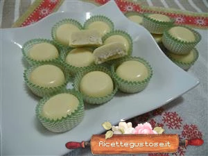 cioccolatini cocco e cioccolato bianco ricetta