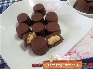 cioccolatini crema di agrumi e nocciole ricetta