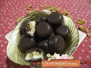 cioccolatini crema ganache bianca ricetta