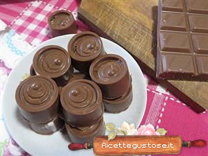 cioccolatini nutella e wafer