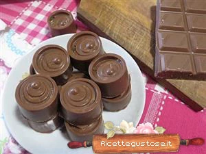 cioccolatini nutella e wafer ricetta