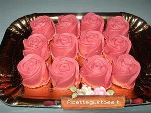 cioccolatii rosa cioccolato bianco e mandorle ricetta