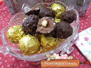 cioccolatini simil ferrero rocher