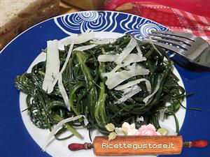 agretti al parmigiano
