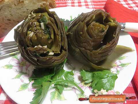 Carciofi alla romana
