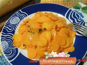 Carote al vapore