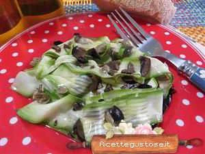 carpaccio di zucchine ricetta