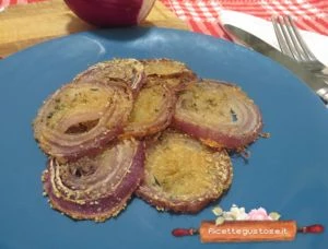 ricetta cipolle rosse gratinate