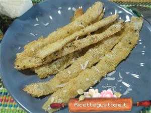 Fagioli piattoni gialli gratinati