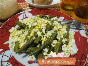 ricetta fagiolini mimosa