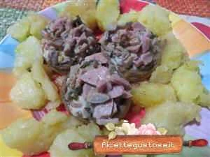 funghi ripieni ricetta