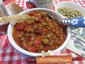 lenticchie al pomodoro