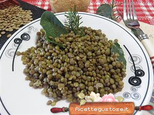 lenticchie ripassate con aromi