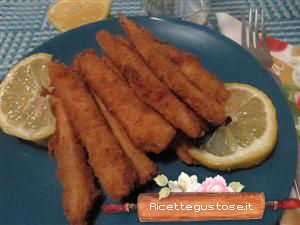 Manioca panata e fritta