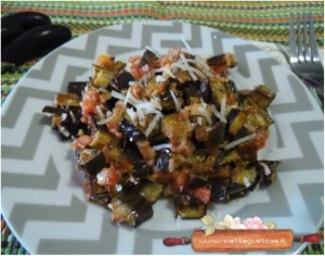 melanzane little finger pomodori e pecorino allo zafferano ricetta