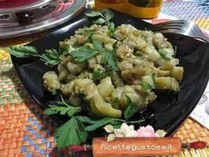 ricetta melanzane a funghetto