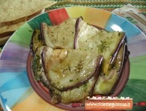 melanzane alla griglia aromatiche ricetta