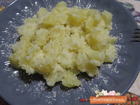 Patate al latte in bianco