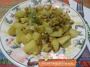 patate e zucchine trombetta ricetta
