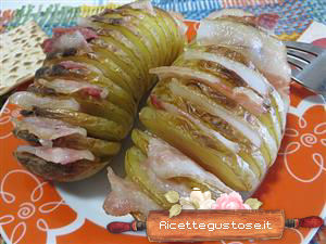 patate hasselback alla brace