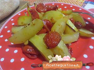 patate e pomodori al forno